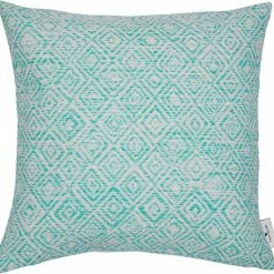 Bestes Angebot 🔔 Kissenbezug »Woven Squares«, TOM TAILOR (1 Stück), mit Rauten ✔️