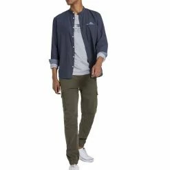 Bestpreis 💯 TOM TAILOR Langarmhemd »small patterned jacquard 👚 shirt« Blue mini jaquard pattern, Olive mini jaquard pattern 🧨 -Tom Tailor Verkaufsgeschäft 32401c12 5593 5d35 83f5 e9a190705353