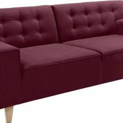 Billig 😉 TOM TAILOR 2-Sitzer »NORDIC CHIC«, im Retrolook, Füße Buche natur Basalt STC 9, Prune TUS 18, Soft graphite TUS 9, Tarmac STC 19 👍 -Tom Tailor Verkaufsgeschäft 32523018 1