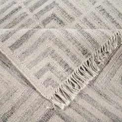 Bestpreis 😉 Teppich »Square Kelim«, TOM TAILOR, rechteckig, Höhe 5 mm, handgewebt, mit Fransen, Boho-Style, Wohnzimmer 🛒 -Tom Tailor Verkaufsgeschäft 32684195