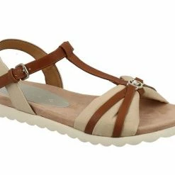 Bestpreis 😍 TOM TAILOR »Tom Tailor Women 3294901 🩴 Sandaletten schlicht Logo-Print« Riemchensandale Navy 😉 -Tom Tailor Verkaufsgeschäft 33027edb dc65 5d53 8003 b092fe4fb305