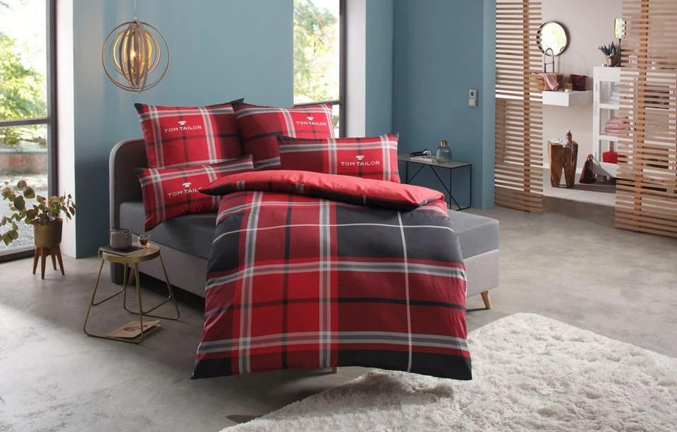 Bestes Angebot 🎁 Wendebettwäsche »Eric«, TOM TAILOR, mit GRATIS-Zugabe: Sportbeutel Petrol, Grau, Rot 😍 7 Bestes Angebot 🎁 Wendebettwäsche »Eric«, TOM TAILOR, mit GRATIS-Zugabe: Sportbeutel Petrol, Grau, Rot 😍 - Image 7