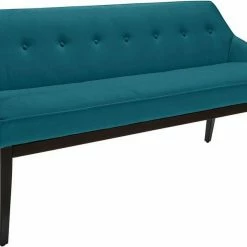 Aktion ⌛ TOM TAILOR Sitzbank »COZY«, mit schwarzen Holzfüßen, Breite 180 cm Ivory STC 1, Gold mustard STC 13, Nude TSV 27, Wine red TSV 7 😍