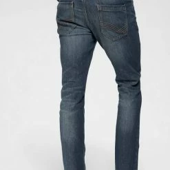 Bestpreis 🎉 TOM TAILOR Straight-Jeans »Marvin« 5-Pocket-Jeans Dk blue, Dk stone, Mid stone, Unbekannt 👏