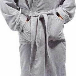 Blitzangebot 😍 Unisex-Bademantel »Velours«, TOM TAILOR, in feiner Samt-Optik Navy, Grau, Aquablau, Weiß 🎁