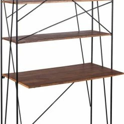 Neu ✨ TOM TAILOR Sekretär »T-NEST SHELF OFFICE«, großes, offenes Sekretärregal, aus Mangoholz und Metall 🛒 -Tom Tailor Verkaufsgeschäft 33987831 62b9 5e74 a380 761697295431