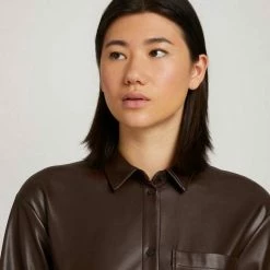 Schlussverkauf ✔️ TOM TAILOR Jerseykleid »Hemdkleid aus Kunstleder« Java dark brown, Deep black 😍 27 Schlussverkauf ✔️ TOM TAILOR Jerseykleid »Hemdkleid aus Kunstleder« Java dark brown, Deep black 😍 -Tom Tailor Verkaufsgeschäft 345bab58 c631 5381 91d3 1ac11ab80dd7