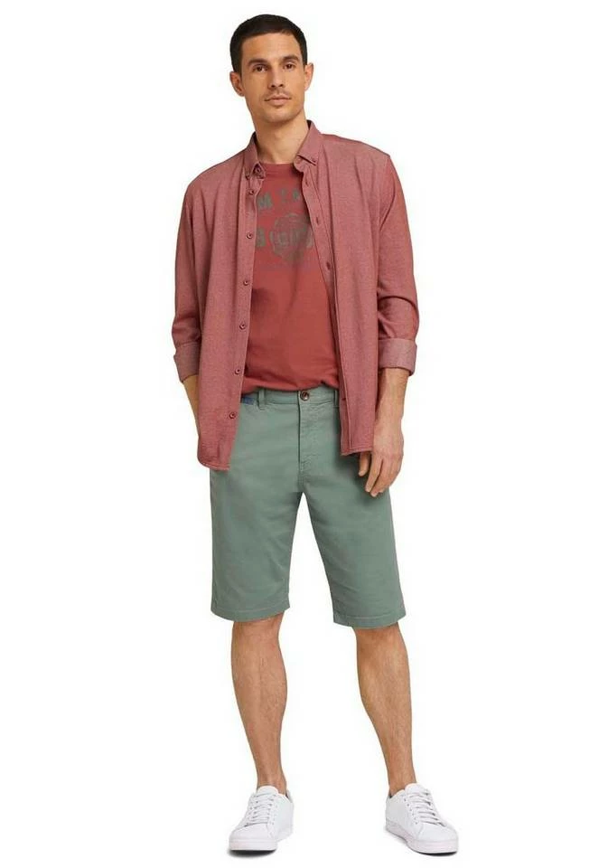 Top 10 ⌛ TOM TAILOR T-Shirt mit Logofrontprint Offwhite, Plain red, Sky captain blue white melange, Royalblau 🎁 4 Top 10 ⌛ TOM TAILOR T-Shirt mit Logofrontprint Offwhite, Plain red, Sky captain blue white melange, Royalblau 🎁 - Image 4