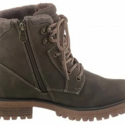 Bestpreis 🛒 TOM TAILOR Schnürboots mit Kontrastnähten Khaki 00007, Schwarz, Whisky 01284, Schlamm ⌛ -Tom Tailor Verkaufsgeschäft 34dd75bc 8174 5b33 bbef 40e78af5c109