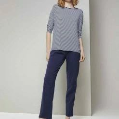 Besorgen 🛒 TOM TAILOR Pyjamaoberteil »Pyjama Oberteil mit Streifen« 🧨 -Tom Tailor Verkaufsgeschäft 34e14535 2d64 5050 b993 b4e30c968913