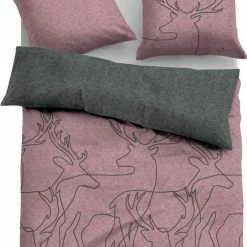 Neu 🤩 Wendebettwäsche »Lennart«, TOM TAILOR, mit winterlichem Motiv Beige, Mauve, Mint, Grey 🔥 -Tom Tailor Verkaufsgeschäft 35032355