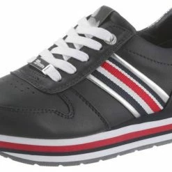 Schlussverkauf 😉 TOM TAILOR Plateausneaker mit Streifen am Plateau Weiß-rot-dunkelblau, Nachtblau-rot ❤️ 13 Schlussverkauf 😉 TOM TAILOR Plateausneaker mit Streifen am Plateau Weiß-rot-dunkelblau, Nachtblau-rot ❤️ -Tom Tailor Verkaufsgeschäft 35298919