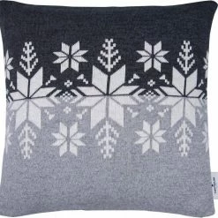 Bester Verkauf 🤩 Kissenhülle »Knitted Crystals«, TOM TAILOR (1 Stück), mit Eiskristallmotiven 🔔