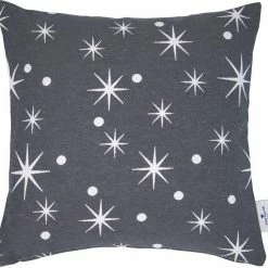 Rabatt ✨ Kissenhülle »Sparkle«, TOM TAILOR (1 Stück), mit Sternen Anthrazit-altweiß, Dunkelblau-altweiß 🔥 -Tom Tailor Verkaufsgeschäft 35378947