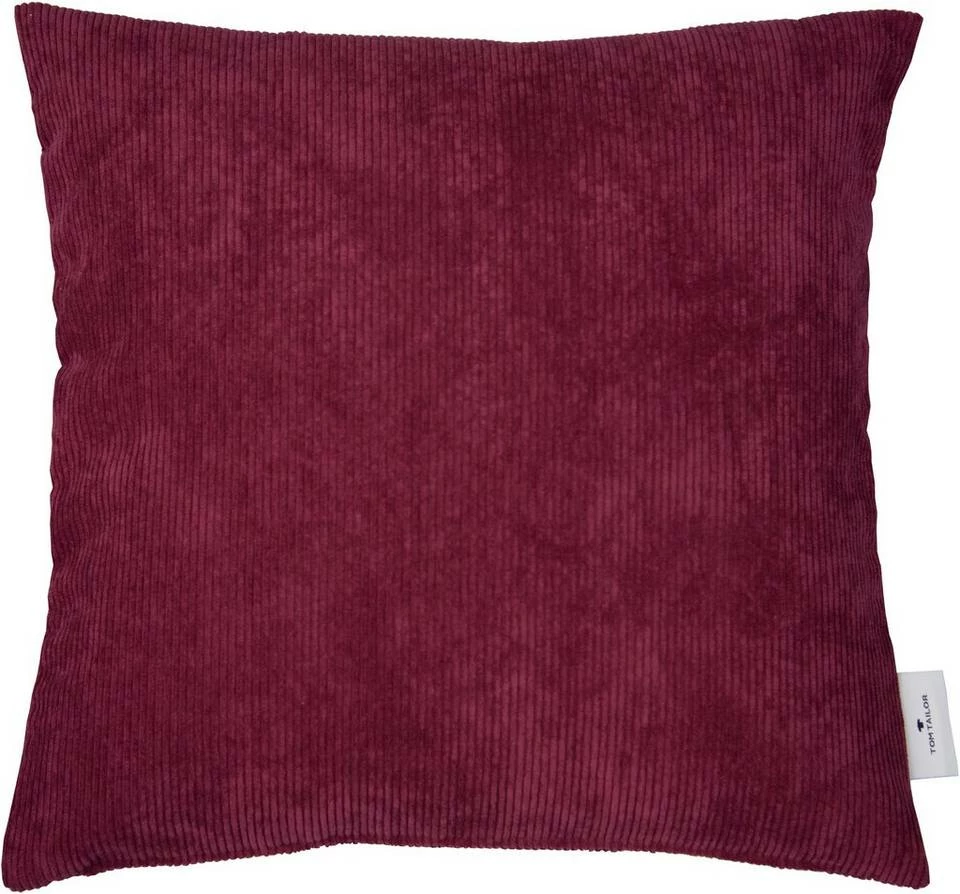 Billig ✨ Kissenhülle »Casual Cord«, TOM TAILOR (1 Stück), mit Cord Struktur Darkblue, Weinrot, Anthrazit, Beige 😉 7 Billig ✨ Kissenhülle »Casual Cord«, TOM TAILOR (1 Stück), mit Cord Struktur Darkblue, Weinrot, Anthrazit, Beige 😉 - Image 7