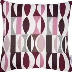 Bestes Angebot 🔔 Kissenhülle »Ellipses«, TOM TAILOR (1 Stück), mit Elilipsenmuster Grün-petrol, Weinrot-beere 🔔