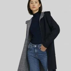 Top 10 👏 TOM TAILOR Regenmantel »Wollmantel mit Kapuze« 🔥 -Tom Tailor Verkaufsgeschäft 35433bfc 0561 5a27 bfd6 c9bc41ef7b10