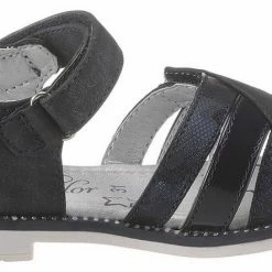 Blitzangebot 🎉 TOM TAILOR 🩴 Sandale mit glitzernden Details Navy, Silberfarben 🧨 -Tom Tailor Verkaufsgeschäft 35622149