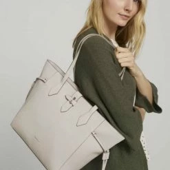 Schlussverkauf 🤩 TOM TAILOR Shopper »Jasmin Shopper mit Dekoverschluss« Off white #ft5_slash# off white, Schwarz #ft5_slash# black 🌟