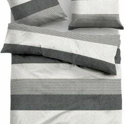 Bestes Angebot 👍 Bettwäsche »Caro«, TOM TAILOR, mit unterschiedlich breiten Streifen Rosa, Anthrazit, Beige, Grün 🎉 -Tom Tailor Verkaufsgeschäft 35888186