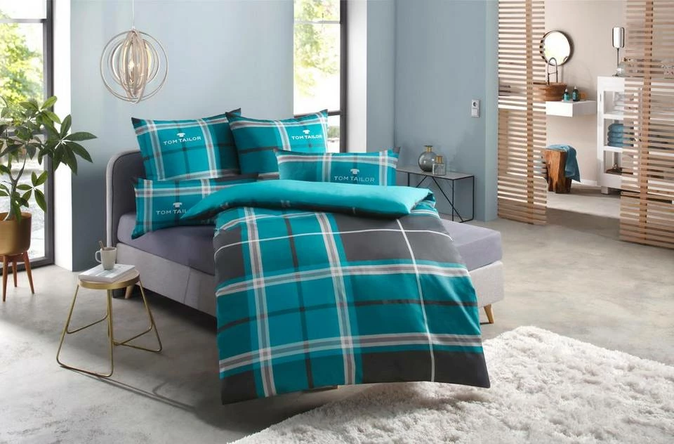 Bestes Angebot 🎁 Wendebettwäsche »Eric«, TOM TAILOR, mit GRATIS-Zugabe: Sportbeutel Petrol, Grau, Rot 😍 4 Bestes Angebot 🎁 Wendebettwäsche »Eric«, TOM TAILOR, mit GRATIS-Zugabe: Sportbeutel Petrol, Grau, Rot 😍 - Image 4