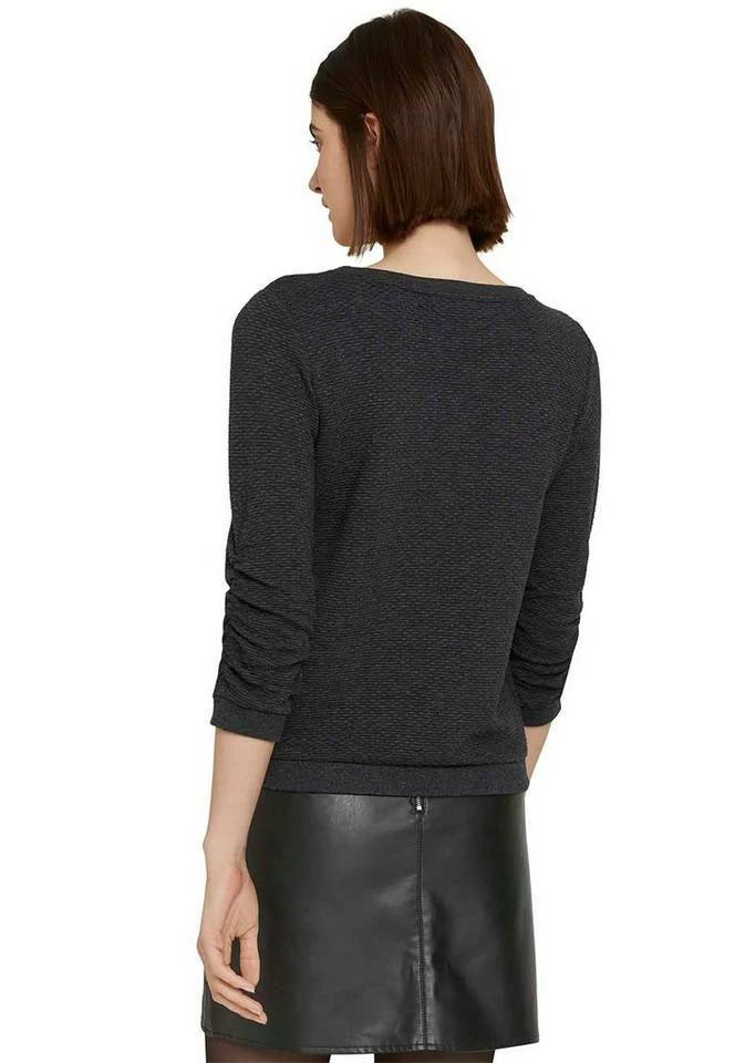 Top 10 ✨ TOM TAILOR Denim Sweatshirt im besonderen Strukturmuster Deep black, Wollweiß, Hellgrün, Sky Captain Blue ✨ 2 Top 10 ✨ TOM TAILOR Denim Sweatshirt im besonderen Strukturmuster Deep black, Wollweiß, Hellgrün, Sky Captain Blue ✨ - Image 2