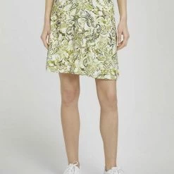 Aktion 🧨 TOM TAILOR A-Linien-Rock Khaki white outline leaves, Green paisley design, Khaki floral design, Gr&uuml;n (43) ⭐ -Tom Tailor Verkaufsgeschäft 35dea35e 2194 58ff aa74 dfa831956ca3