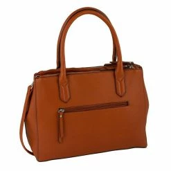 Billig ⌛ TOM TAILOR Henkeltasche »Roma«, mit praktischer Einteilung Schwarz, Cognac, Dunkelblau 🛒 -Tom Tailor Verkaufsgeschäft 36006000