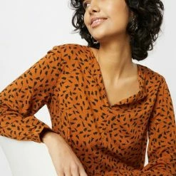 Beste Bewertungen von 👍 TOM TAILOR Sommerkleid Brown leaf design, Black leaf design ❤️ -Tom Tailor Verkaufsgeschäft 36016503 5b27 50fc ba62 37981efb3739