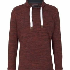 Auslauf ⌛ TOM TAILOR T-Shirt »Pullover mit Wickelkragen« Chili oil red, Oak Leaf Green 🧨 -Tom Tailor Verkaufsgeschäft 360ac979 1dce 5bcc 892d 3cdb0e93a7bc