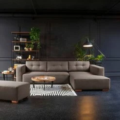 Aktion ⭐ TOM TAILOR Ecksofa »HEAVEN CHIC XL«, aus der COLORS COLLECTION, wahlweise mit Bettfunktion & Bettkasten Soft copper TCU 37, Dark navy TBO 6, Anthracite TBO 9, Mustard TBO 5 ✨ -Tom Tailor Verkaufsgeschäft 36484936