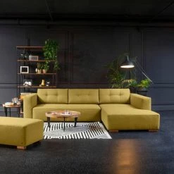 Aktion ⭐ TOM TAILOR Ecksofa »HEAVEN CHIC XL«, aus der COLORS COLLECTION, wahlweise mit Bettfunktion & Bettkasten Soft copper TCU 37, Dark navy TBO 6, Anthracite TBO 9, Mustard TBO 5 ✨ -Tom Tailor Verkaufsgeschäft 36485321