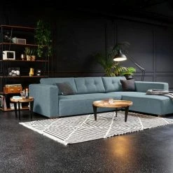 Aktion ⭐ TOM TAILOR Ecksofa »HEAVEN CHIC XL«, aus der COLORS COLLECTION, wahlweise mit Bettfunktion & Bettkasten Soft copper TCU 37, Dark navy TBO 6, Anthracite TBO 9, Mustard TBO 5 ✨