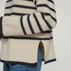 Angebote 🌟 TOM TAILOR Strickpullover »Pullover mit Streifenmuster« Navy soft beige stripe knit, Soft beige navy stripe knit 🎉 -Tom Tailor Verkaufsgeschäft 36672a1e 26cf 5aef b796 919d93c7a7e8