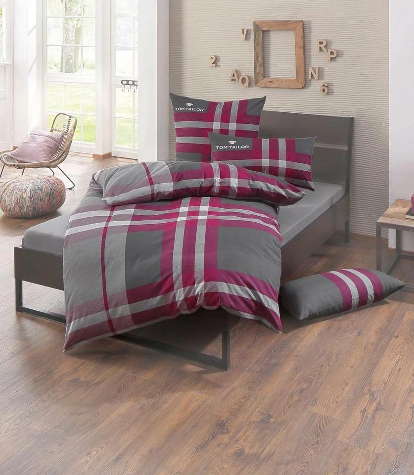 Großhandel 👏 Bettwäsche »Nick«, TOM TAILOR, mit GRATIS-Zugabe: Gästehandtuch Beere-grau, Grün-grau, Sand-grau ⭐ 11 Großhandel 👏 Bettwäsche »Nick«, TOM TAILOR, mit GRATIS-Zugabe: Gästehandtuch Beere-grau, Grün-grau, Sand-grau ⭐ - Image 11