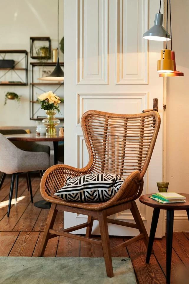 Neu 🤩 TOM TAILOR Sessel »T-RATTAN ARMCHAIR«, Rattanarmlehnstuhl mit Teakholzgestell und organischer Form 🤩 10 Neu 🤩 TOM TAILOR Sessel »T-RATTAN ARMCHAIR«, Rattanarmlehnstuhl mit Teakholzgestell und organischer Form 🤩 - Image 10