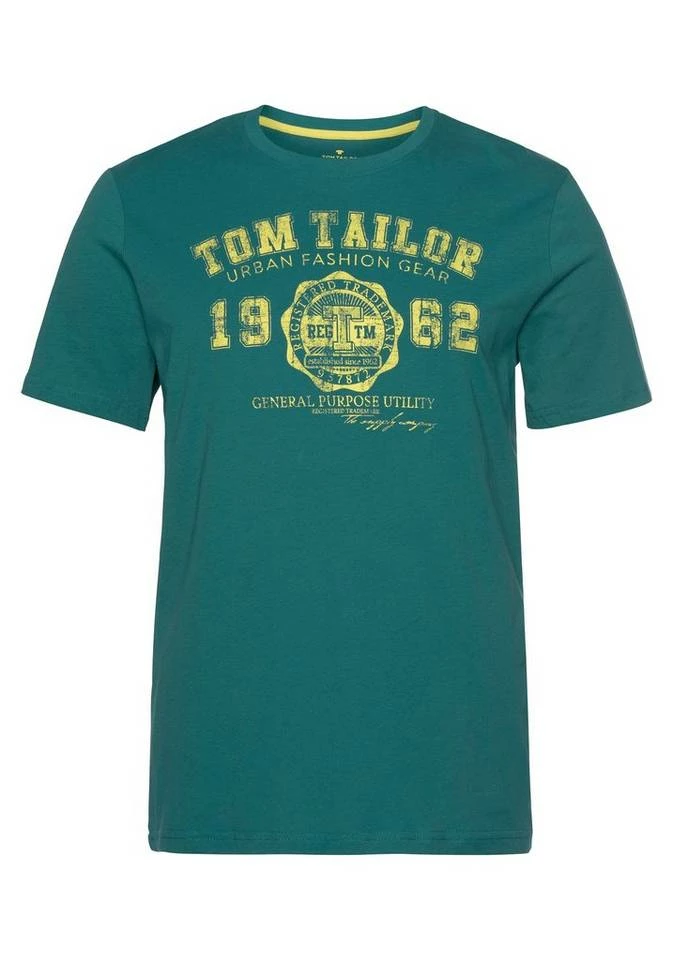 Top 10 ⌛ TOM TAILOR T-Shirt mit Logofrontprint Offwhite, Plain red, Sky captain blue white melange, Royalblau 🎁 27 Top 10 ⌛ TOM TAILOR T-Shirt mit Logofrontprint Offwhite, Plain red, Sky captain blue white melange, Royalblau 🎁 - Image 27