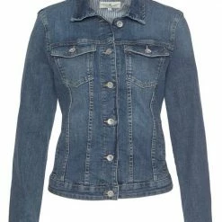 Aktion 🔔 TOM TAILOR 👖 Jeansjacke in klassischer Form Used dark stone blue, Used Light Stone Blu ✨ -Tom Tailor Verkaufsgeschäft 37202537