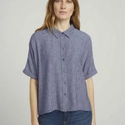 Schlussverkauf 😉 TOM TAILOR Kurzarmbluse Blue white vertical stripe, Navy white vertical stripe 🎉 32 Schlussverkauf 😉 TOM TAILOR Kurzarmbluse Blue white vertical stripe, Navy white vertical stripe 🎉 -Tom Tailor Verkaufsgeschäft 3739203f ac7d 5f0e a50e 6f7cf6e88b2e