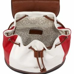 Aktion ⌛ TOM TAILOR Cityrucksack »Juna«, in schicker Farbkombi Rosé-weiß-grau, Marine-weiß-rot 🛒 -Tom Tailor Verkaufsgeschäft 37419359