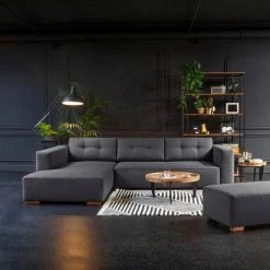 Aktion ⭐ TOM TAILOR Ecksofa »HEAVEN CHIC XL«, aus der COLORS COLLECTION, wahlweise mit Bettfunktion & Bettkasten Soft copper TCU 37, Dark navy TBO 6, Anthracite TBO 9, Mustard TBO 5 ✨ -Tom Tailor Verkaufsgeschäft 37421465