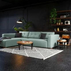 Rabatt 😍 TOM TAILOR Ecksofa »HEAVEN CHIC M«, aus der COLORS COLLECTION, wahlweise mit Bettfunktion & Bettkasten Smokey blue TCU 36, Green forest TCU 33, Rich coral TCU 17, Mint TBO 53 🧨 -Tom Tailor Verkaufsgeschäft 37422393