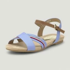 Bester Verkauf 🤩 TOM TAILOR »Sandale mit Streifendetail« 🩴 Sandale (1-tlg) Navy, Offwhite, Dunkelblau, Blue 🧨 -Tom Tailor Verkaufsgeschäft 37422c19 8706 50a3 b526 6475e9ba565f