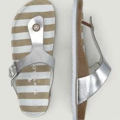 Angebote 🔥 TOM TAILOR »Zehentrenner mit Schnalle« 🩴 Sandale (1-tlg) Rose, Silver, Camel ⭐ -Tom Tailor Verkaufsgeschäft 374d21cb 8cc2 53b9 a770 8f0f2565ee74