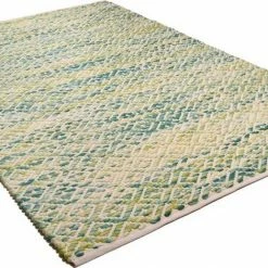 Blitzangebot ⭐ Wollteppich »Diamond«, TOM TAILOR, rechteckig, Höhe 8 mm, reine Wolle, Flachgewebe, handgeknüpft, Wohnzimmer Blau, Grau, Beere, Grün ✔️ -Tom Tailor Verkaufsgeschäft 37ecd0b6 83bf 589a 9d0c da20e3cdeb96