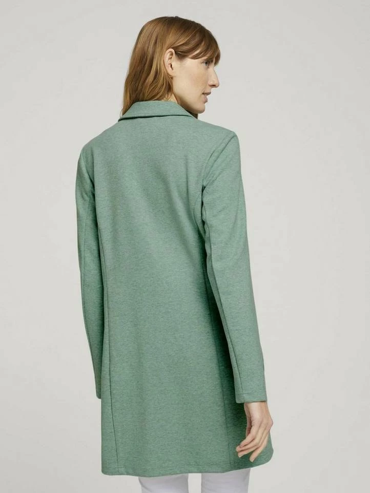 Bestpreis ✨ TOM TAILOR Regenmantel »Longblazer in Melange Optik« Soft leaf green melange, Indigo melange, Desert sand melange 💯 2 Bestpreis ✨ TOM TAILOR Regenmantel »Longblazer in Melange Optik« Soft leaf green melange, Indigo melange, Desert sand melange 💯 - Image 2