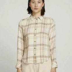 Beste Bewertungen von 😉 TOM TAILOR Langarmbluse »Karierte Hemdbluse« Offwhite beige woven glencheck, Beige check, Navy blue beige check ✨ -Tom Tailor Verkaufsgeschäft 3864801b b164 53b8 9903 e925a5257003