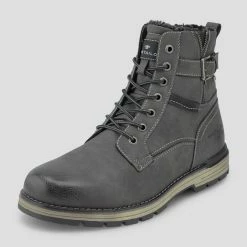 Budget 💯 TOM TAILOR »Gefütterte Stiefeletten« Stiefelette ❤️ -Tom Tailor Verkaufsgeschäft 3868bb52 2b6b 5e3d 8ba9 7223484b5c64