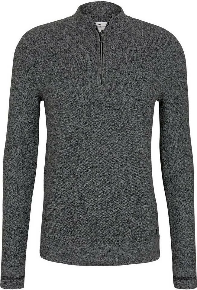 Großhandel 👏 TOM TAILOR Troyer mit hochschließendem Kragen ⭐ 1 Großhandel 👏 TOM TAILOR Troyer mit hochschließendem Kragen ⭐