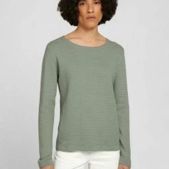 Top 10 🎉 TOM TAILOR Rundhalspullover mit griffiger Struktur Silver Grey Melange (silbergrau), Gingerbread brown (braun), Soft greyish green, Deep black (schwarz) ⌛ -Tom Tailor Verkaufsgeschäft 3ab235af 9309 559b 9be7 32bb88a40d73